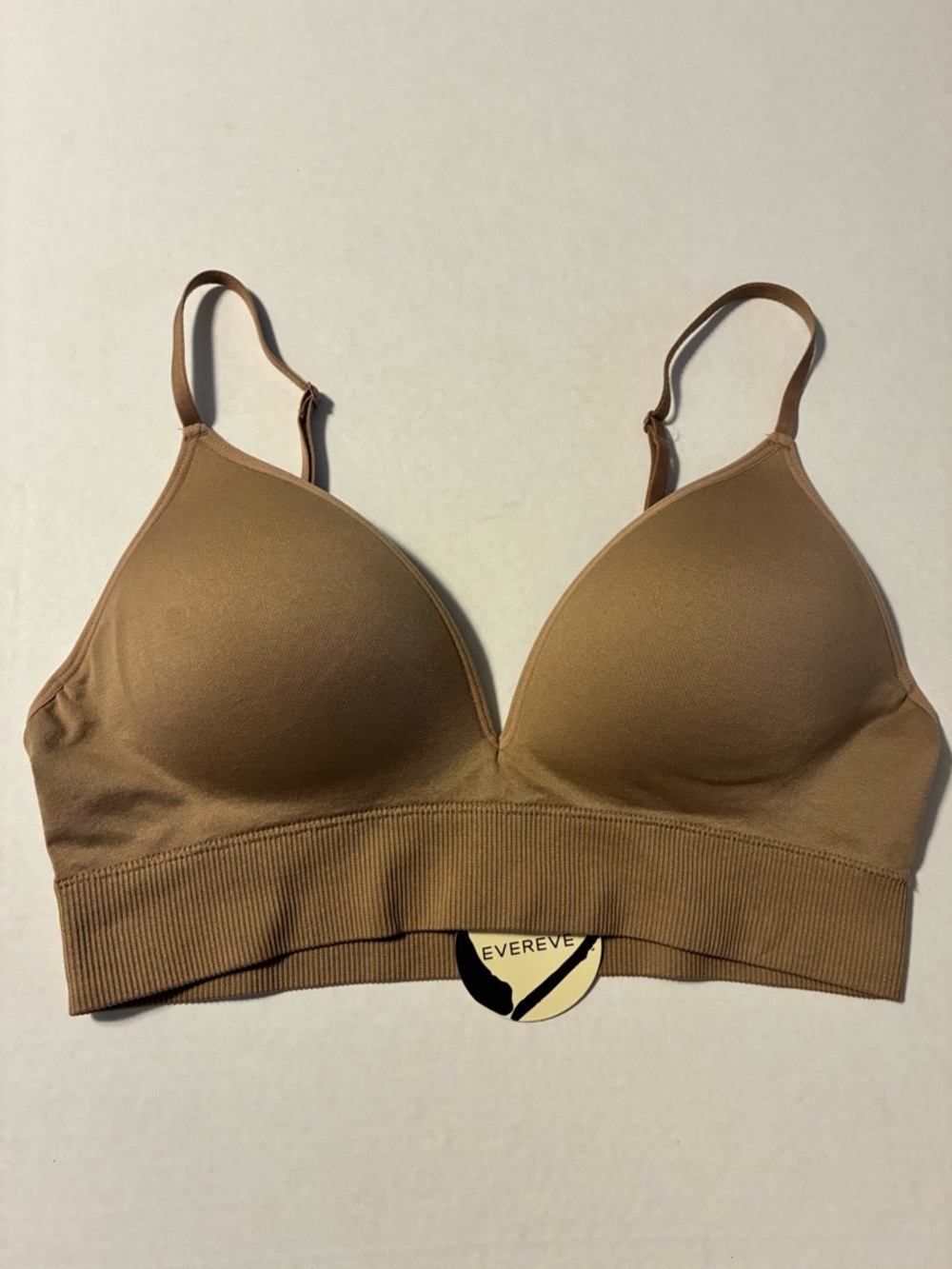 NWT Evereve Z Supply Dessert Beige Nude Misha So Smooth T-Shirt Bra size Medium - Picture 3 of 7